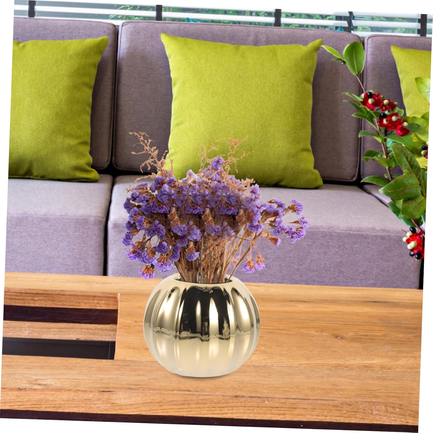 Zerodeko Modern Nordic Ceramic Flower Vase for Home Office and Events