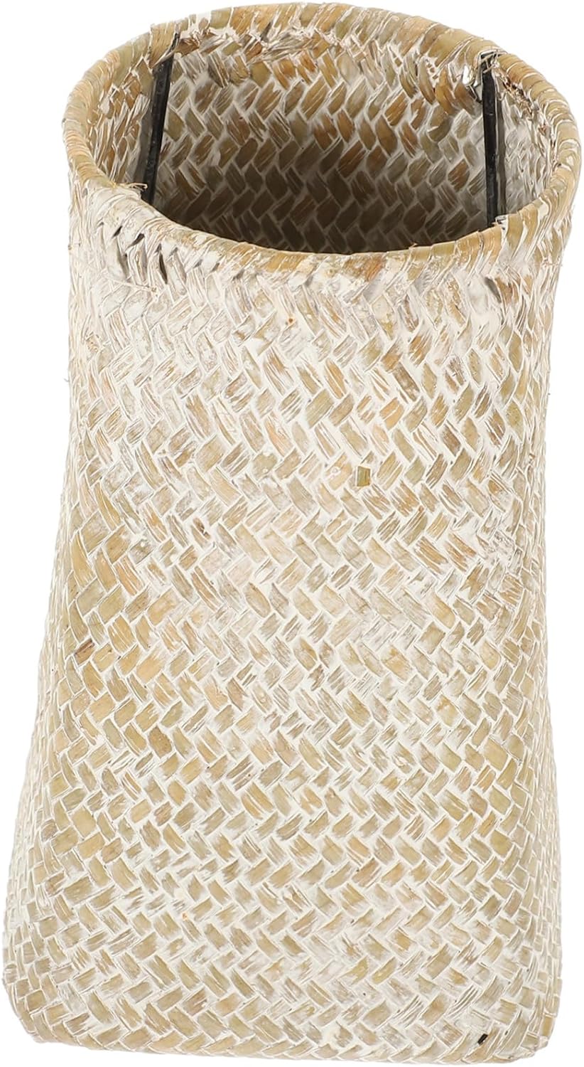 Woven Flower Vase Handmade Seagrass Dried Flower Holder