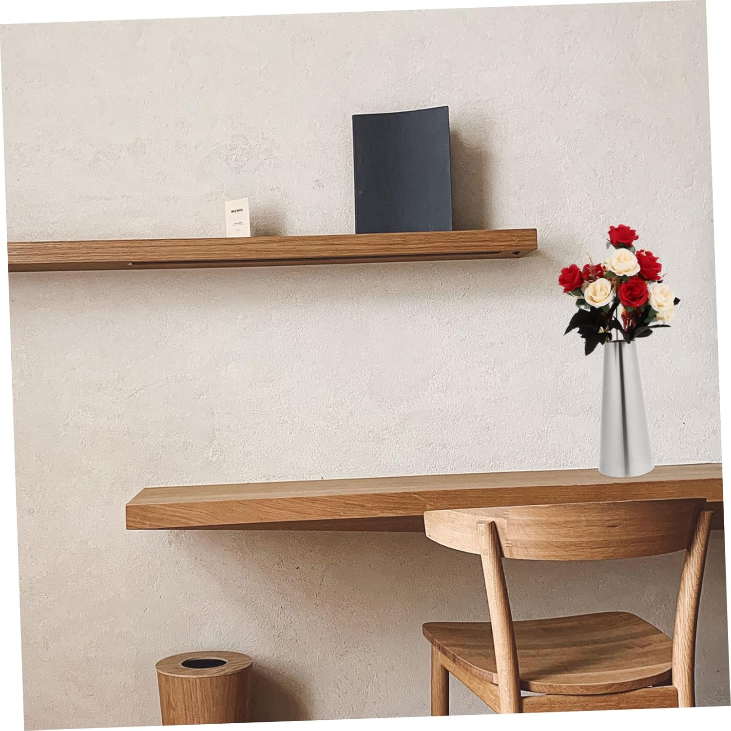 Stainless Steel Modern Dried Flower Vase for Home Decor