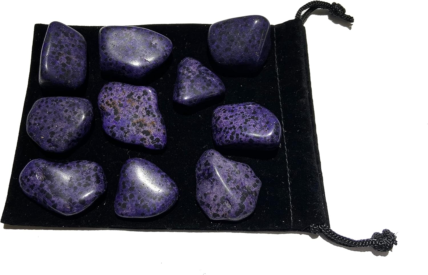 Tumbled Purple Dalmation Jasper 3 Pound Set