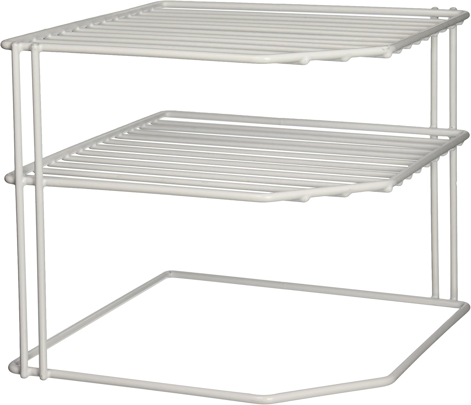 Grayline 40316 White Corner Helper Shelf