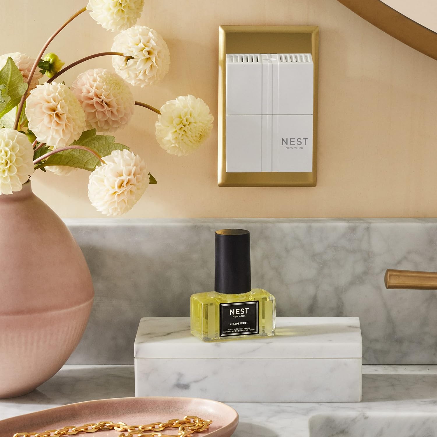 NEST New York Wall Diffuser Set Grapefruit