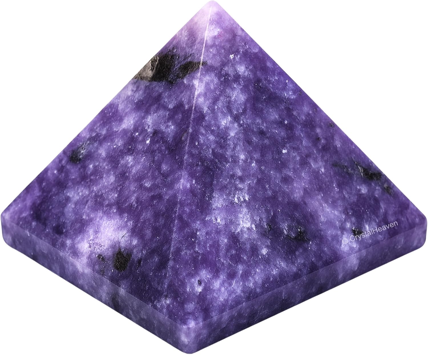 Lepidolite Pyramid 1 Inch Crystal for Energy Healing