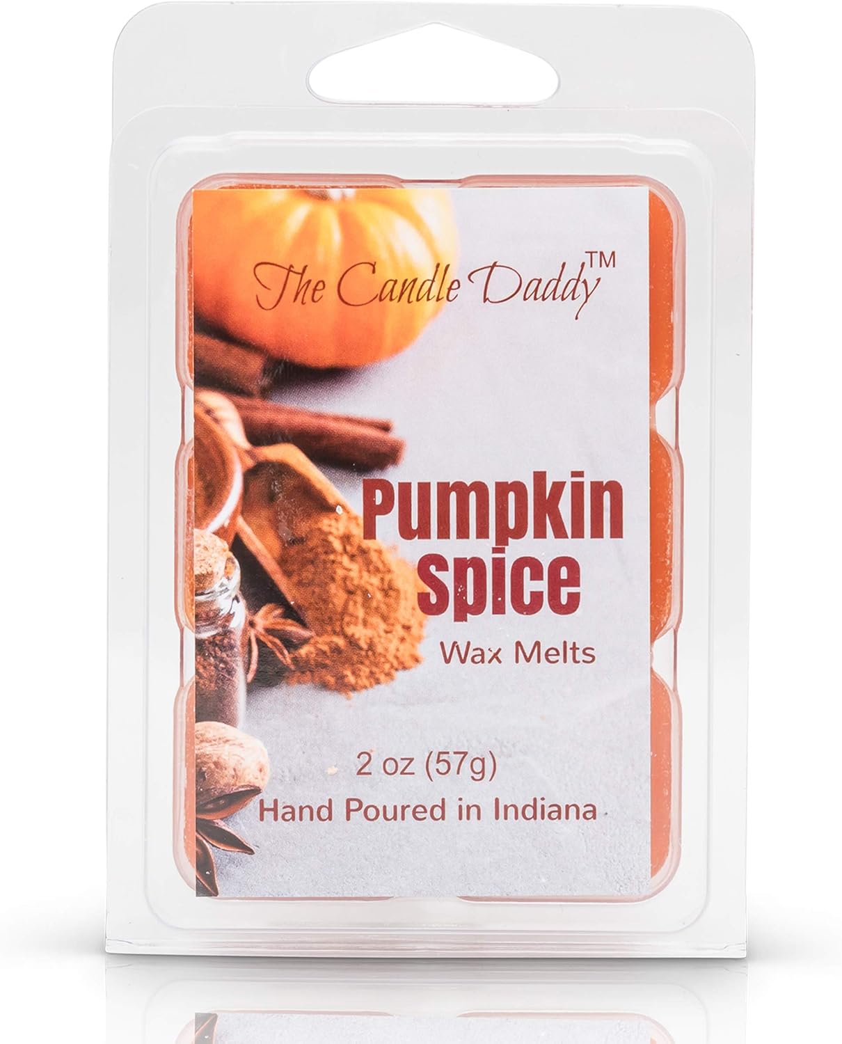 The Candle Daddy Pumpkin Spice Scented Wax Melts - 6 Cubes