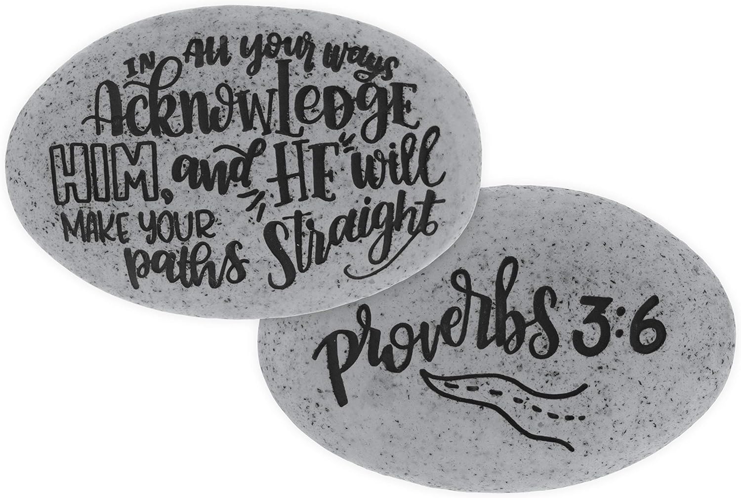 Angelstar Proverb Pocket Stone - Acknowledge Him