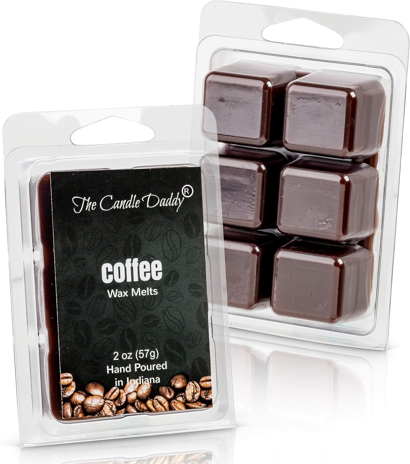 The Candle Daddy Coffee Scented Wax Cubes - 6 Pieces 2 Oz
