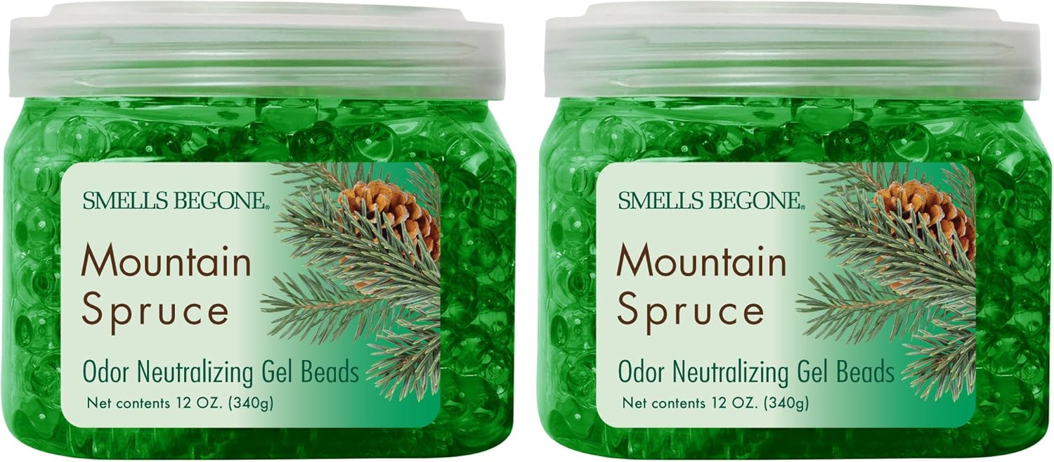 Smells Gone Odor Eliminator Gel Beads - 12 Ounce 2 Pack