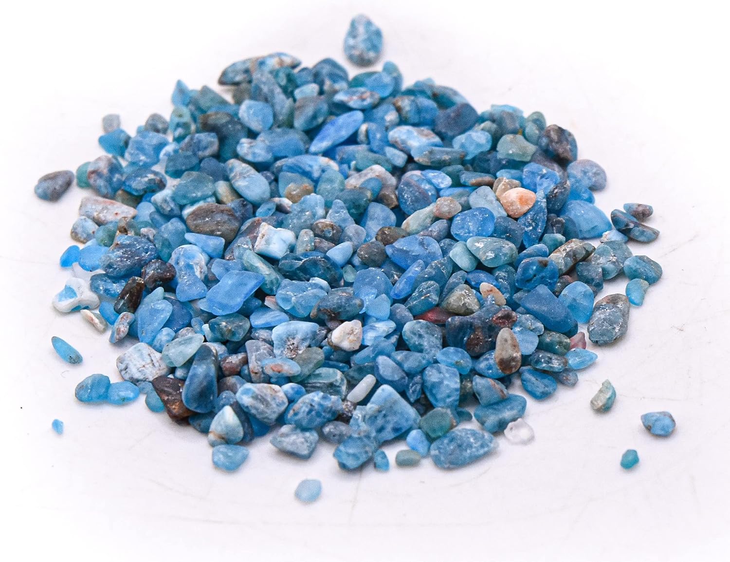 HQRP Blue Apatite Tumble Stones - 1 Bag 100g