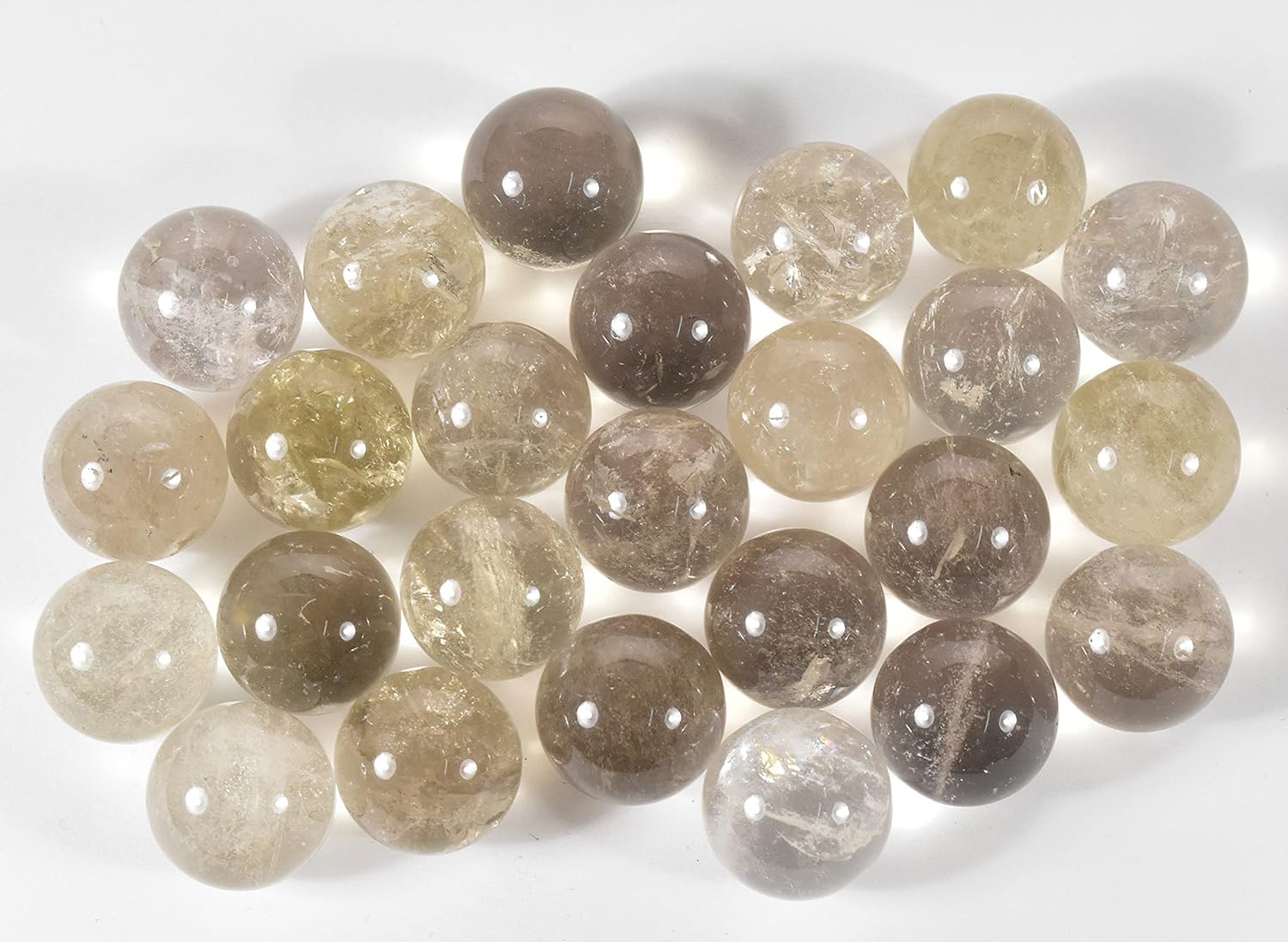 HQRP Smoky Quartz Sphere Natural Decorative Crystal