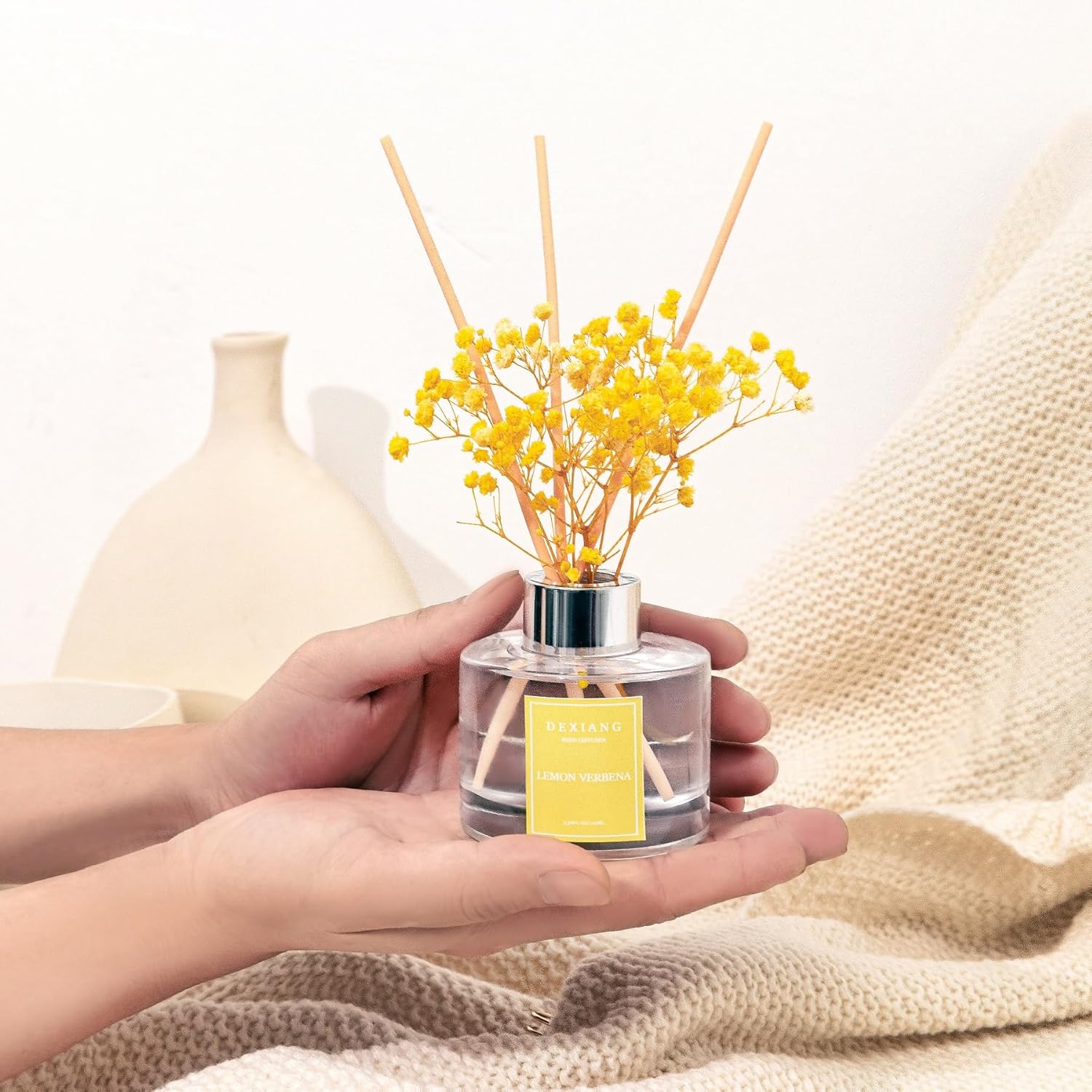 Lemon Verbena Reed Diffuser Set 100ml 6 Sticks