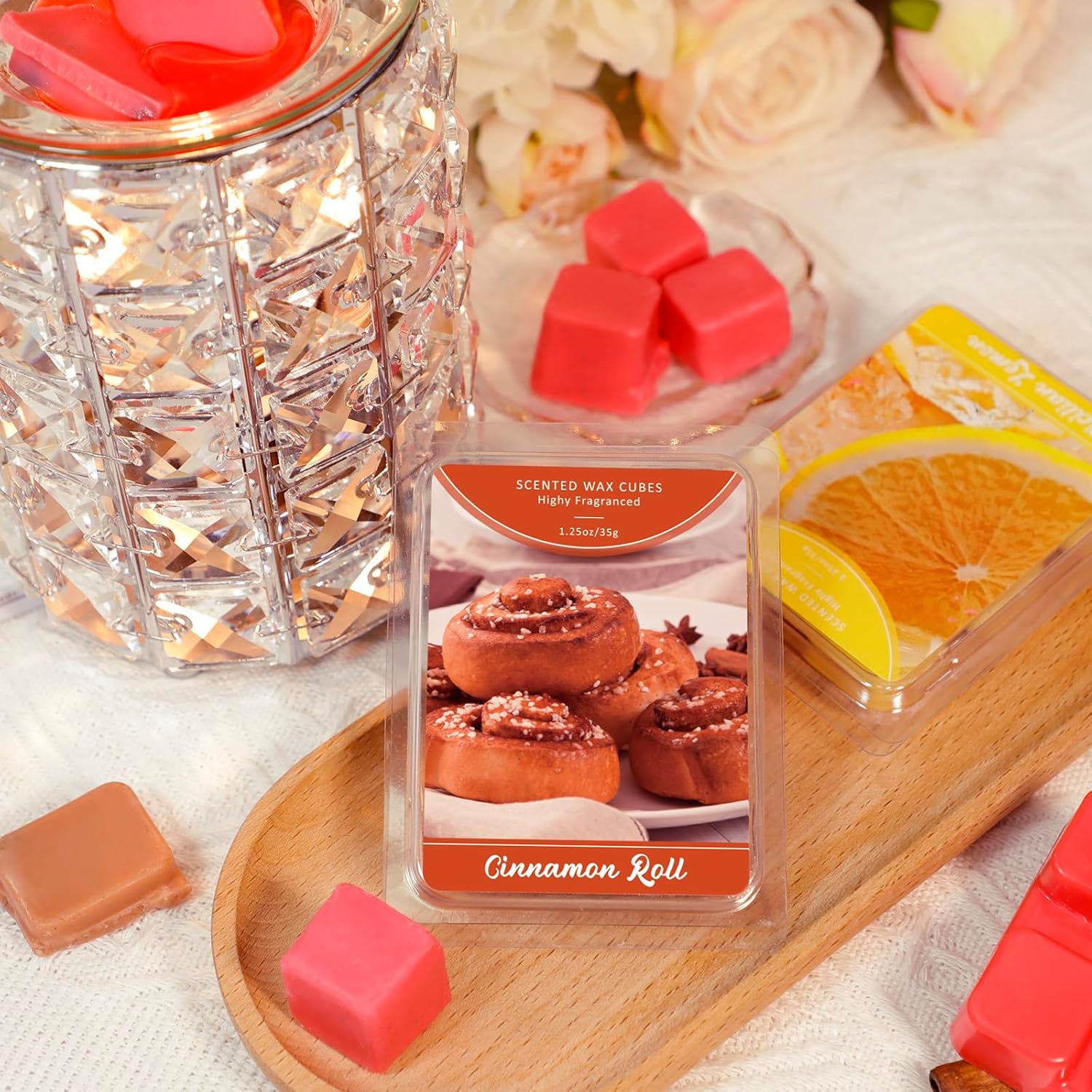 SCENTORINI Wax Melts 12 Pack Strong Scent for Holiday Season