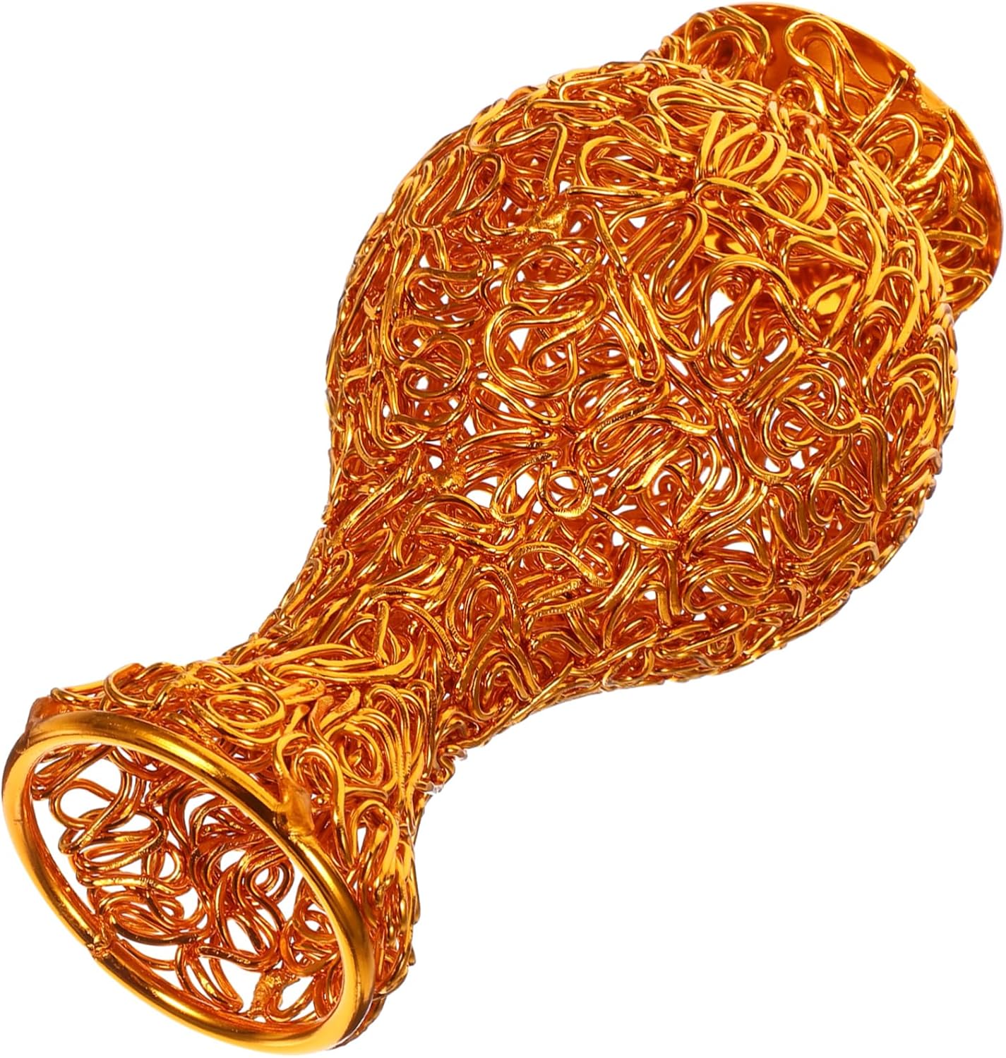 Aluminum Wire Dried Flower Vase for Home Decor