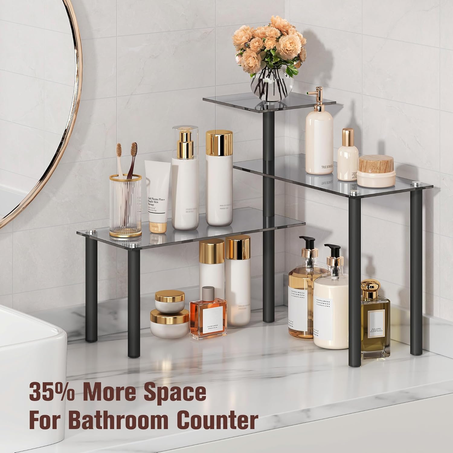 FAVOOSTY 3 Tier Kitchen Counter Shelf Organizer