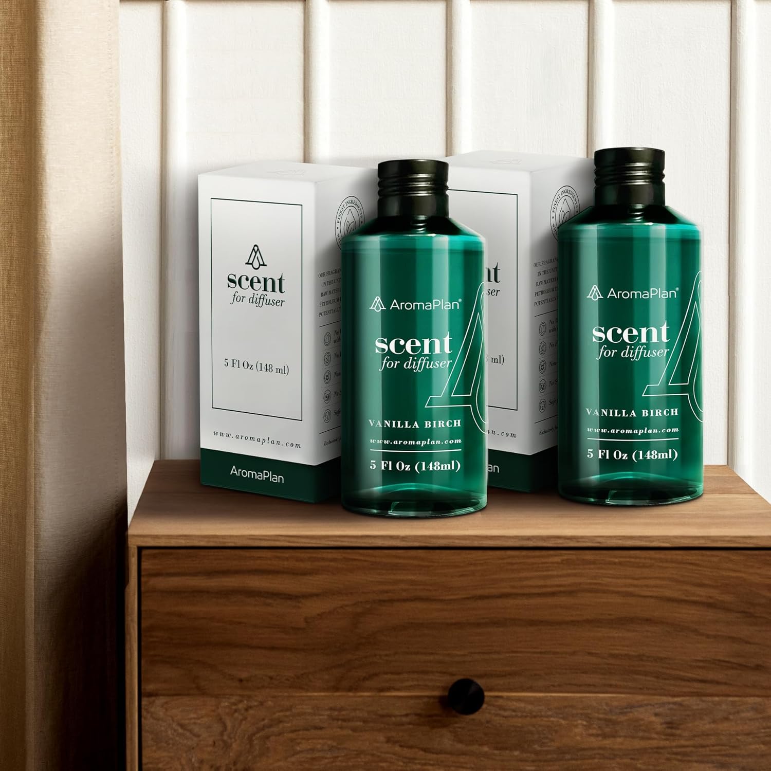 Aromaplan Hotel Scents Vanilla Birch 5 Fl Oz 2 Pack