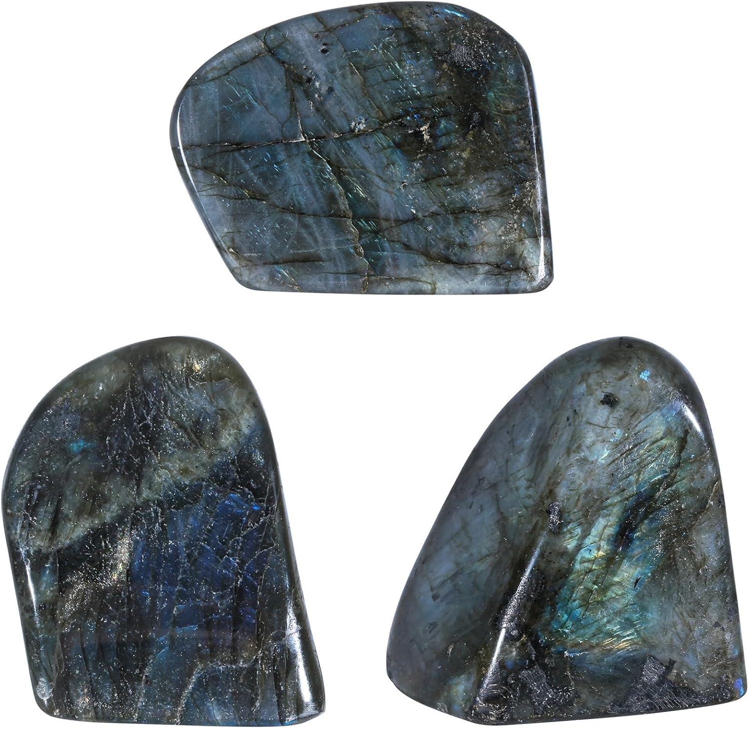 Rockcloud Irregular Labradorite Palm Stone Slab 044-066 lb