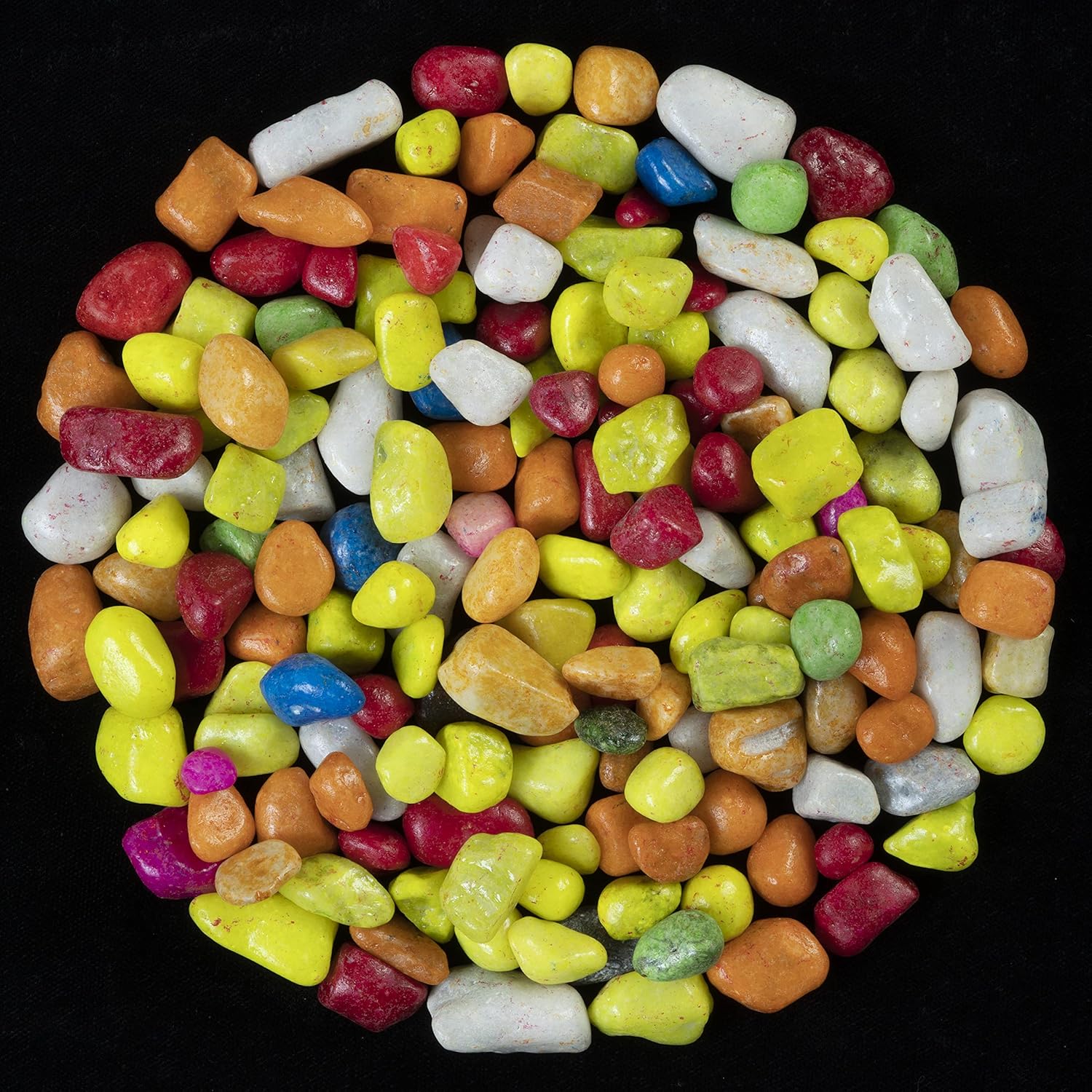 Colorful Artificial Tumbled Stones - 13 Pieces Set