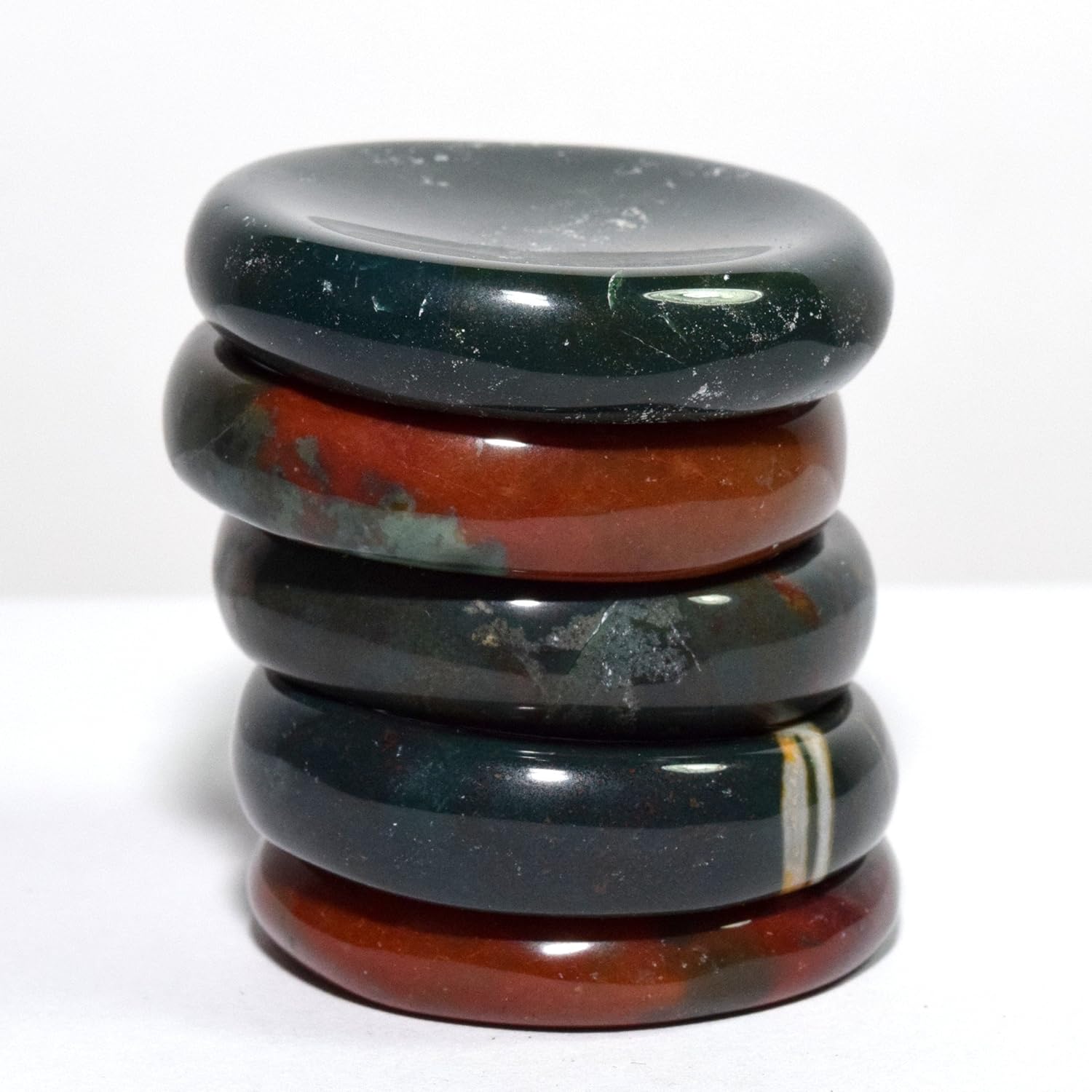 HQRP Bloodstone Stand for Meditation Stones