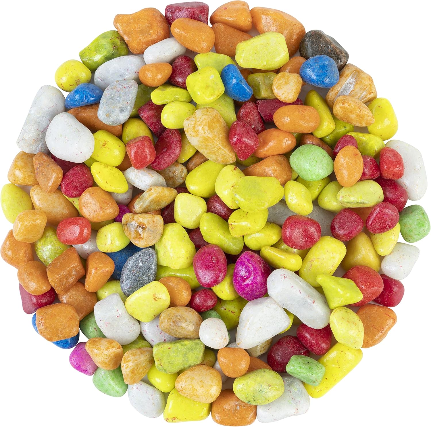 Colorful Artificial Tumbled Stones - 13 Pieces Set