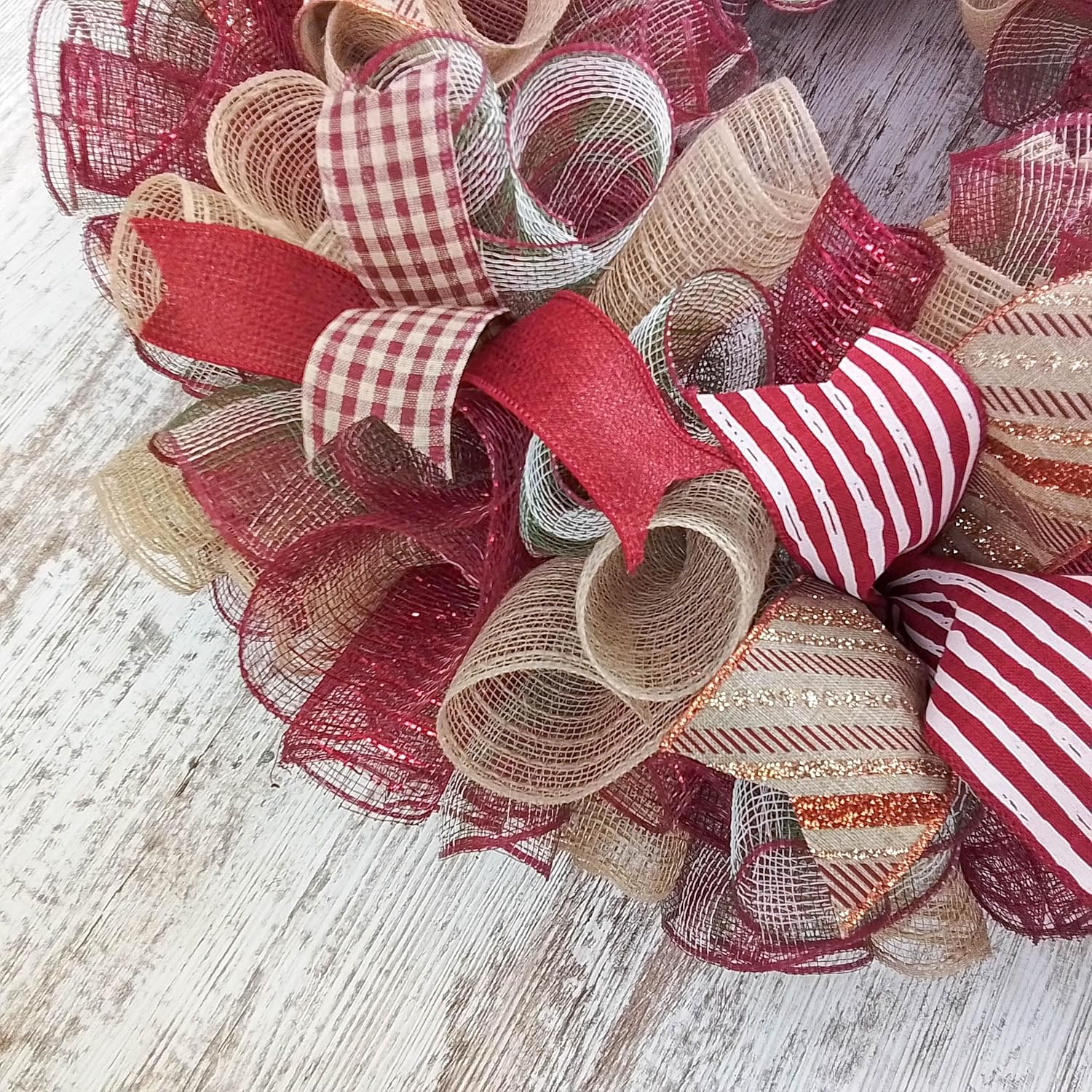 Elegant Handmade Wreath for Front Door