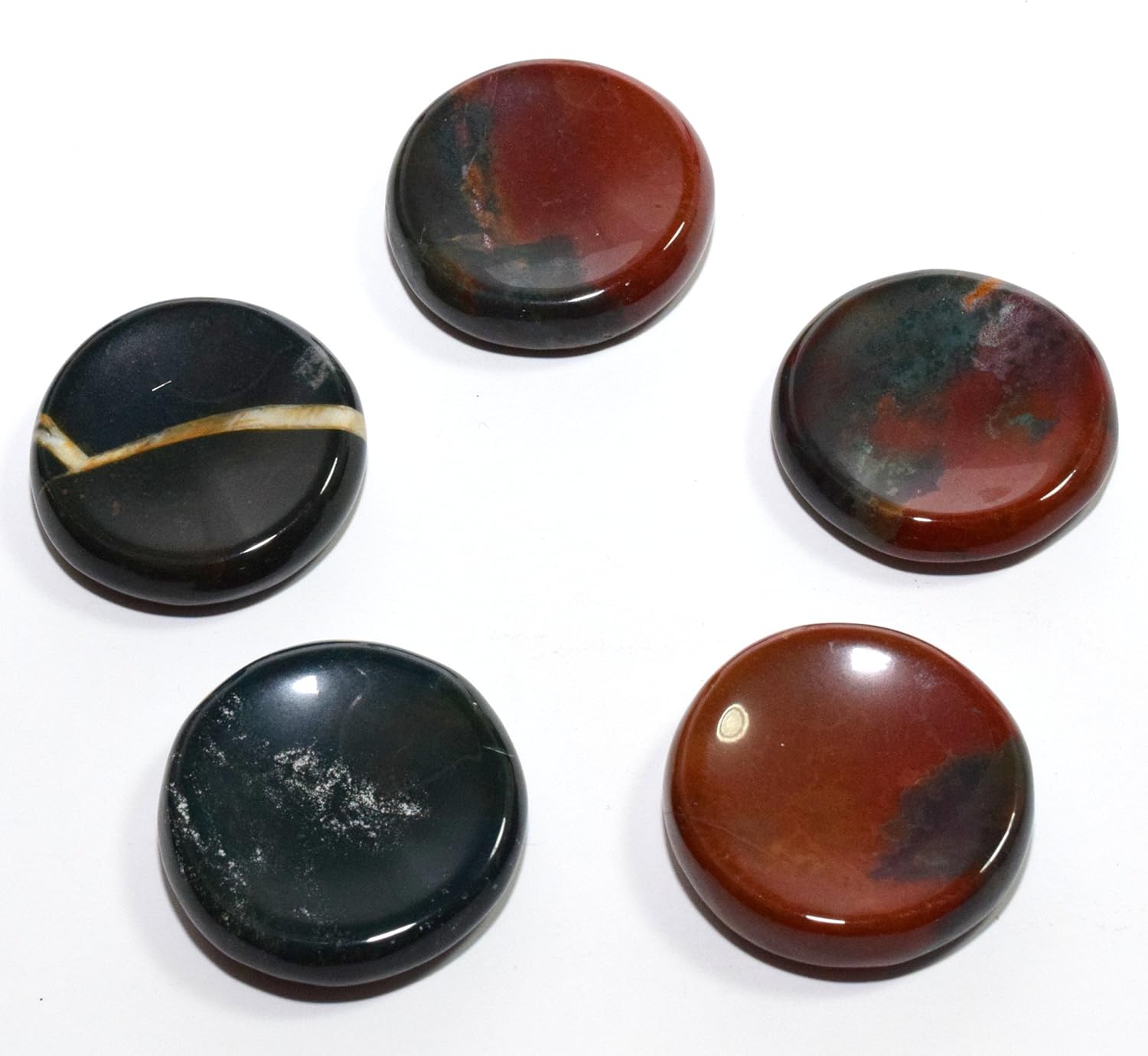HQRP Bloodstone Stand for Meditation Stones