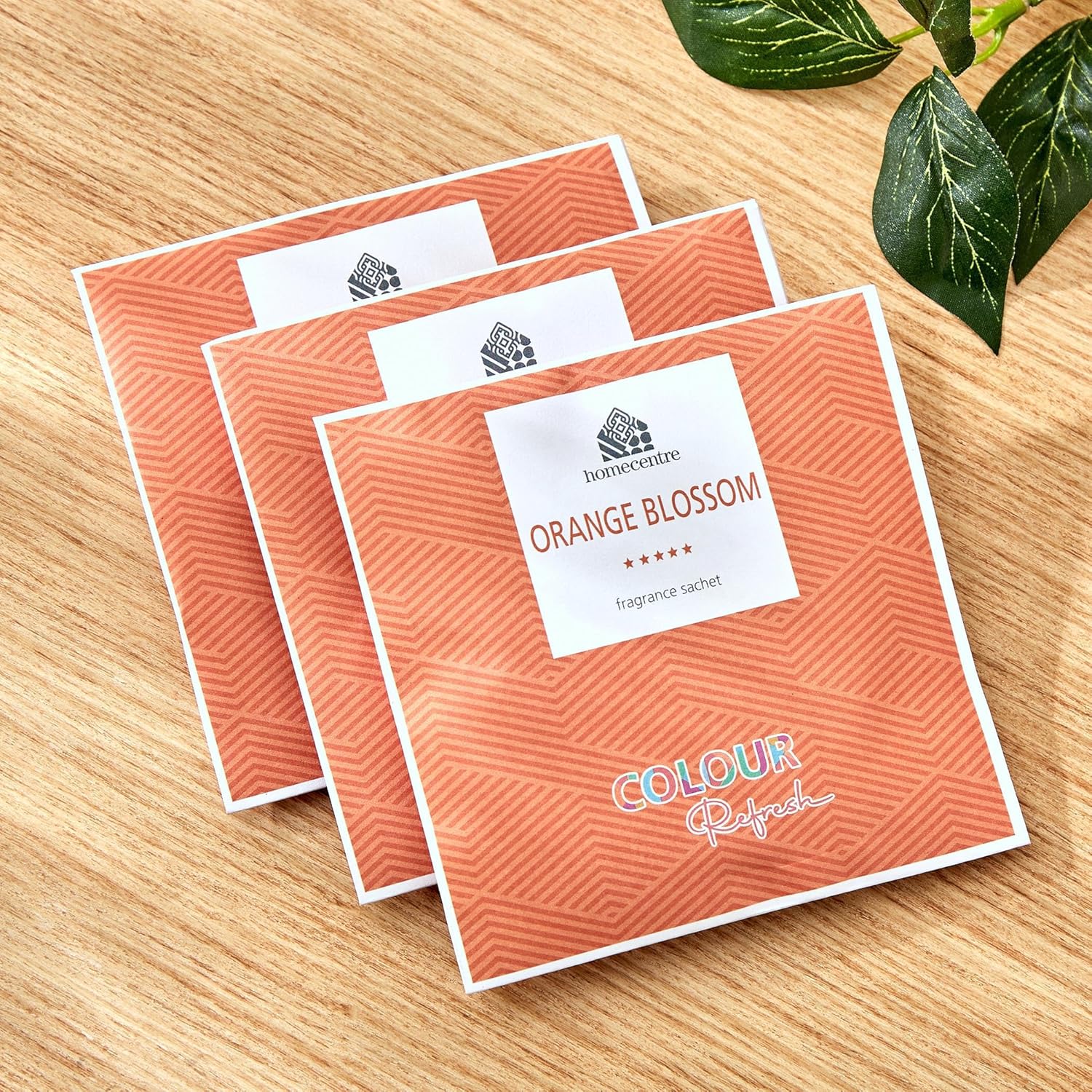 Home Centre Colour Refresh Set of 3 Mandarin Fragrance Sachets - 10g