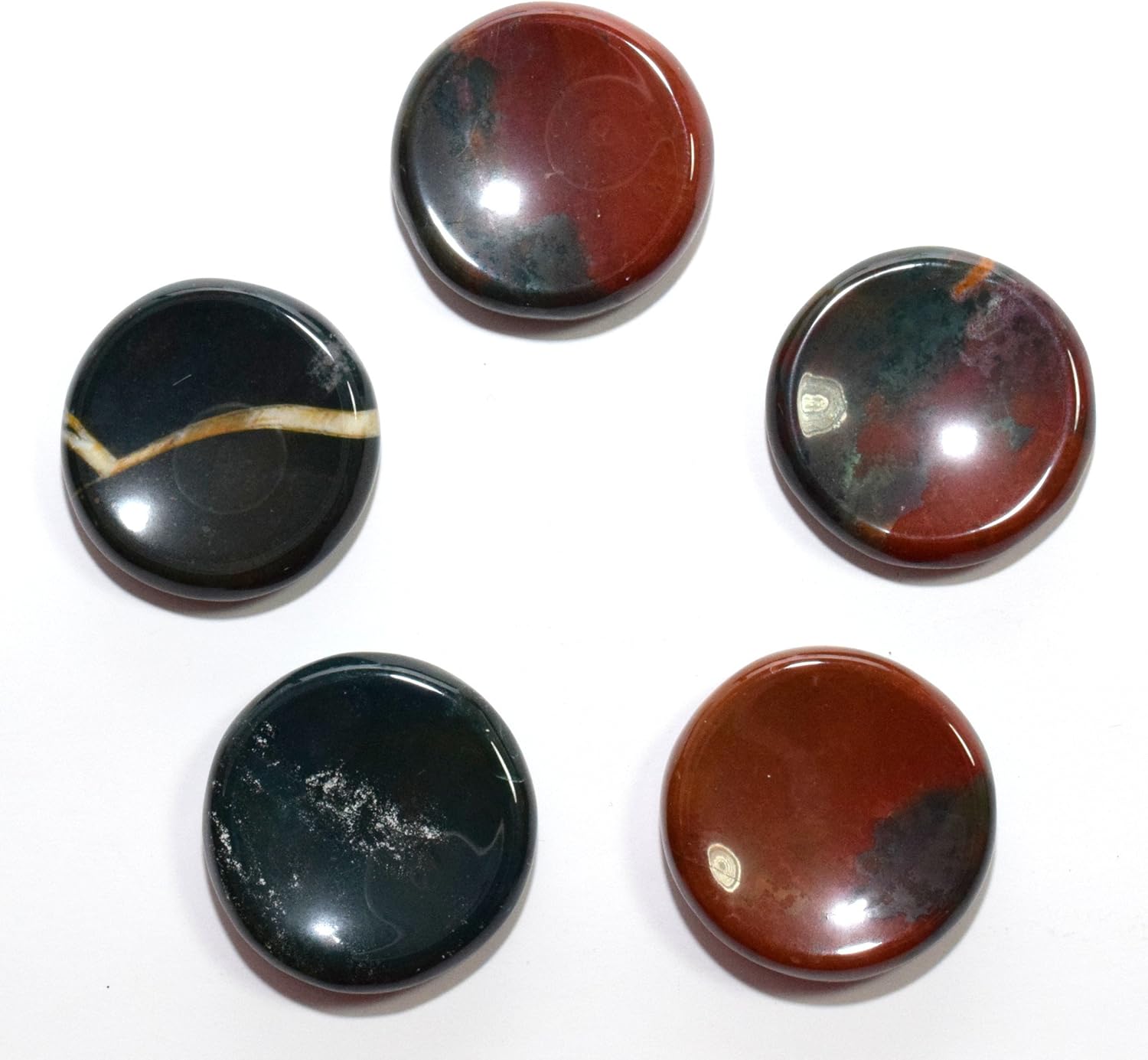 HQRP Bloodstone Stand for Meditation Stones