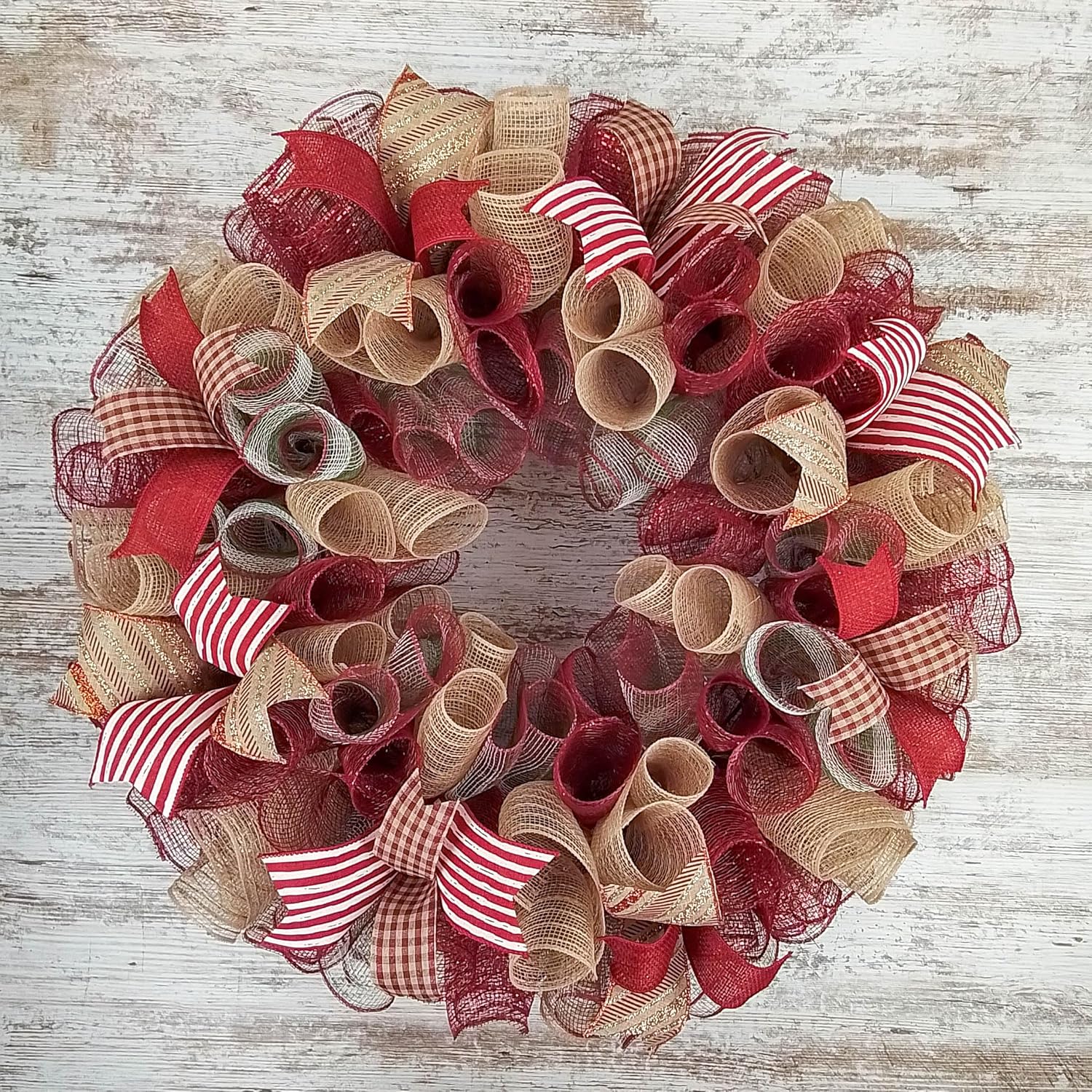 Elegant Handmade Wreath for Front Door