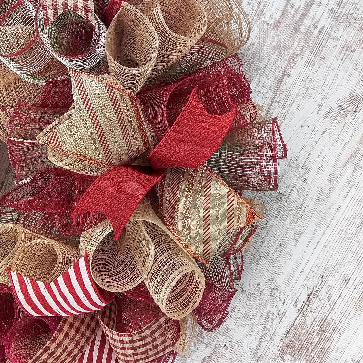 Elegant Handmade Wreath for Front Door