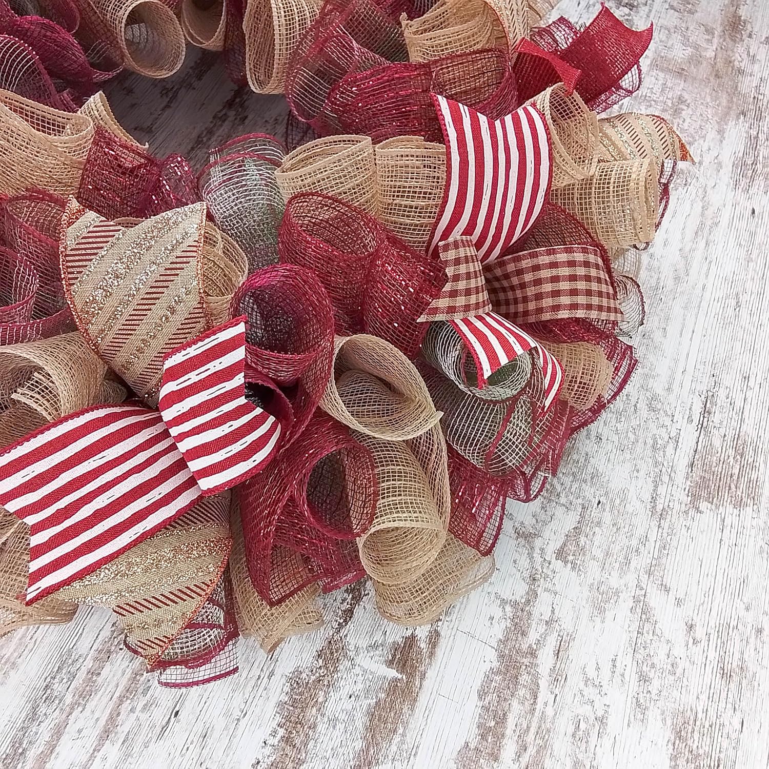 Elegant Handmade Wreath for Front Door