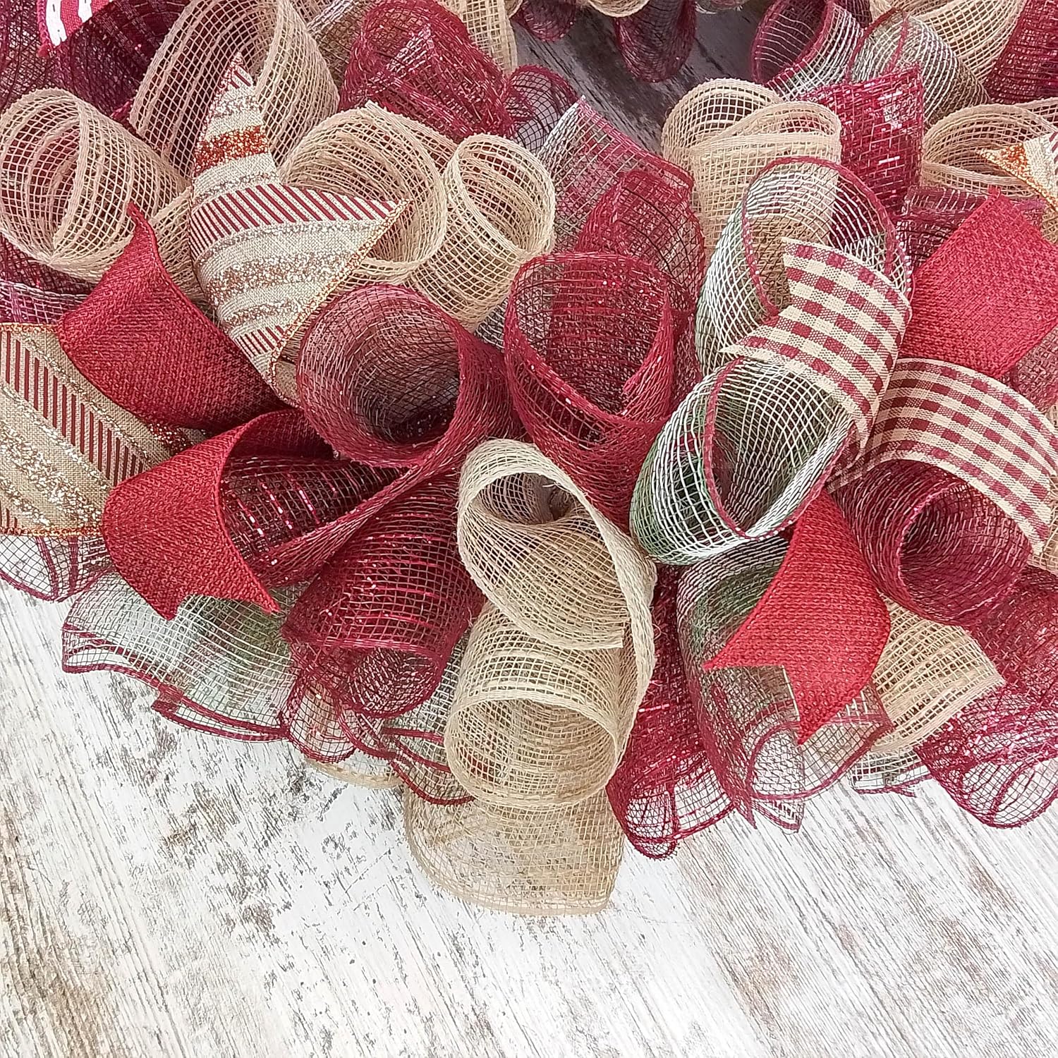 Elegant Handmade Wreath for Front Door
